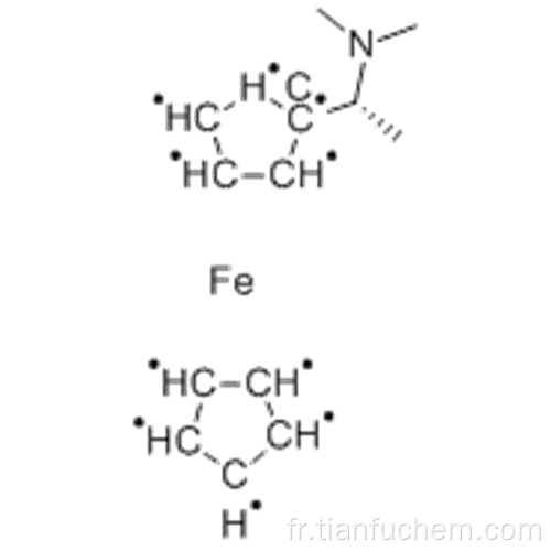 Ferrocène, [(1R) -1- (diméthylamino) éthyle] CAS 31886-58-5